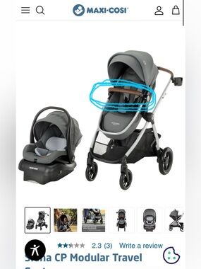 Maxi Cosi Siena CP BUMPER BAR